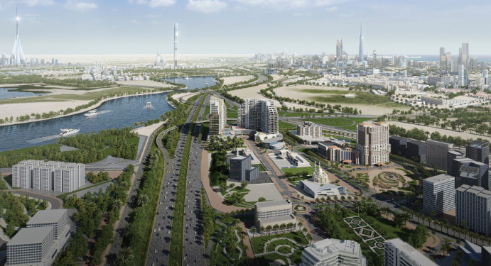 Creek Views se trouve dans le quartier de la santé de Dubaï et à proximité du Palais Royal de Zabeel P_1968njz4o1