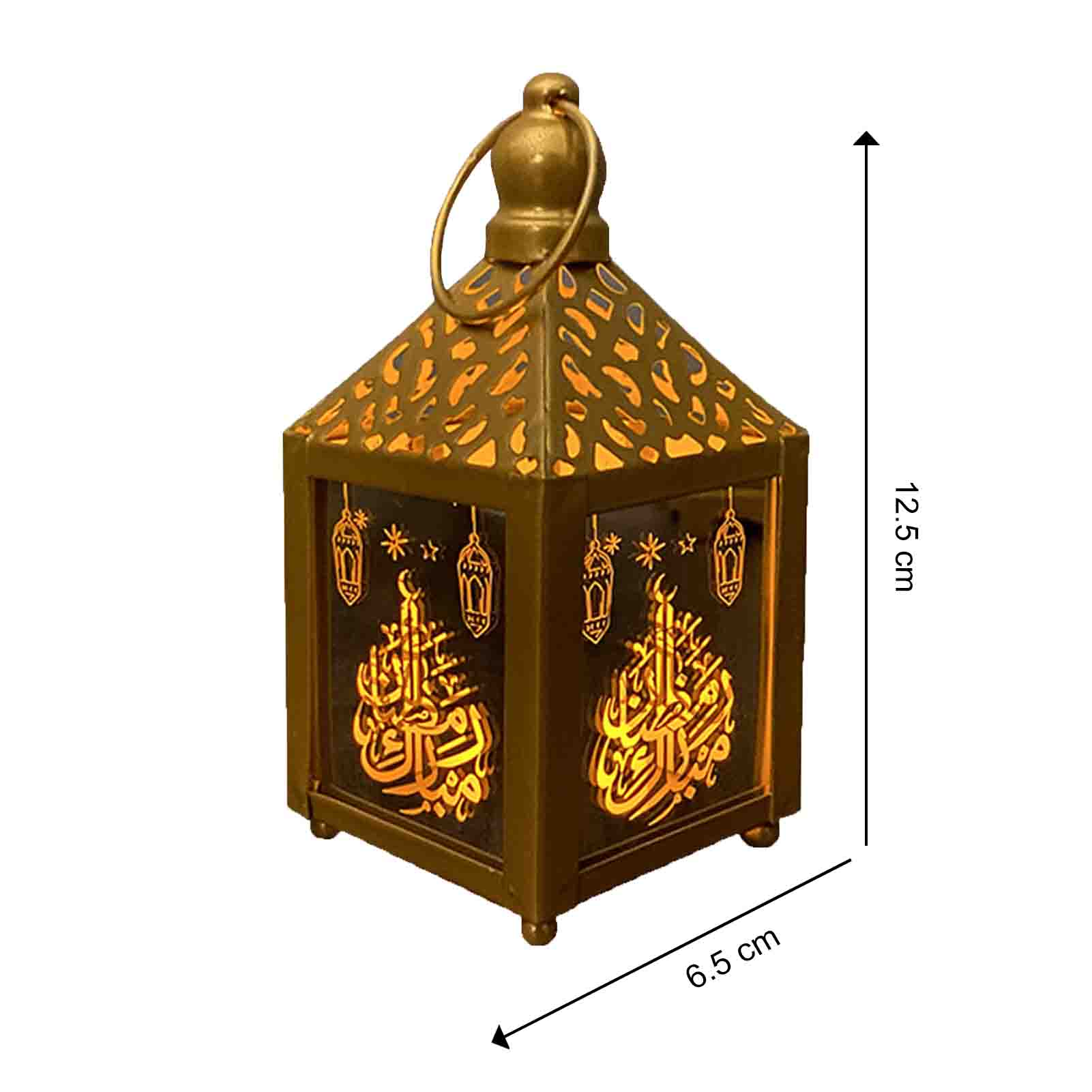6 PièCes Ramadan DéCoration Lanterne Suspendue Ramadan Lampe
