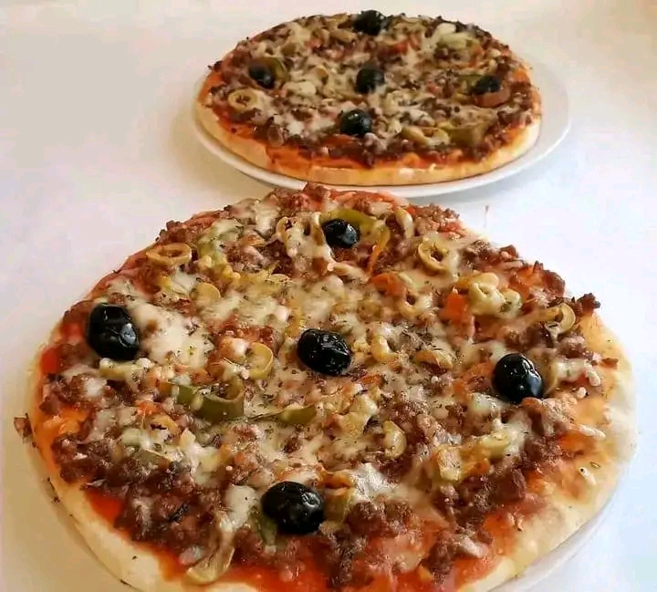 بيتزا بالكفتة روعة