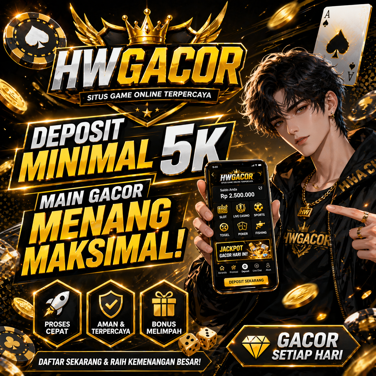 HWGACOR - Situs Link Slot Terbaru RTP Gacor Juara #1 Terpercaya